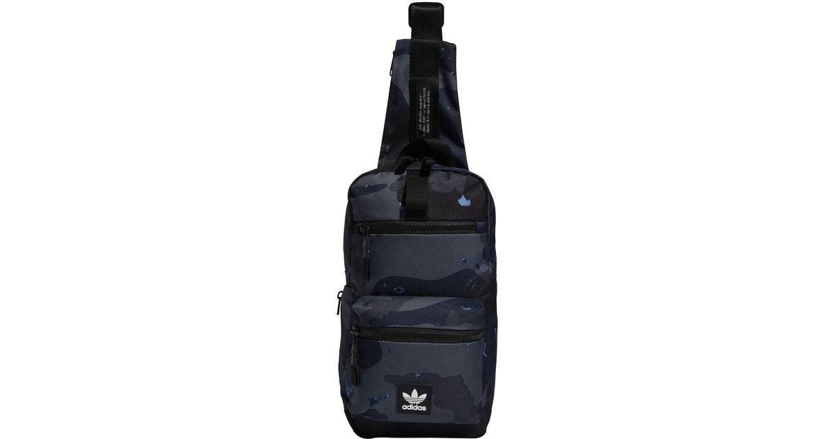 adidas Originals Originals Utility Sling Crossbody in Black Lyst