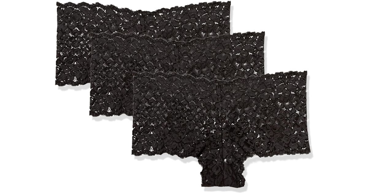 Maidenform Cheeky Panty Pack in Black | Lyst
