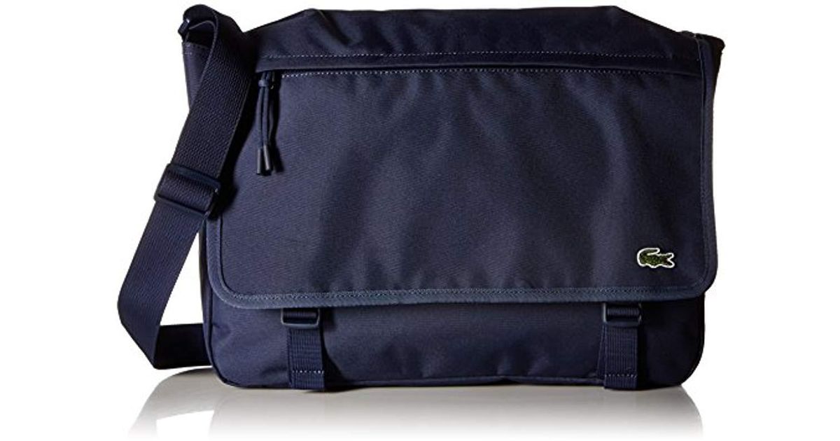 lacoste neocroc messenger bag