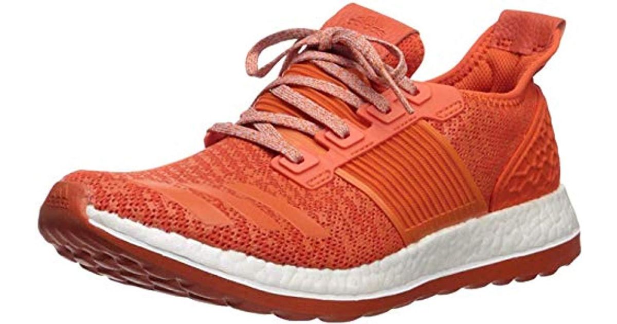 Adidas Performance Pureboost Zg Running Shoe In Orange For Men Lyst