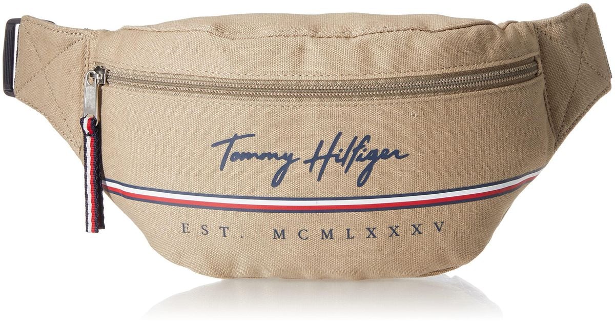 Tommy Hilfiger Mens York Fanny Pack in Khaki Sand (Black) for Men Lyst
