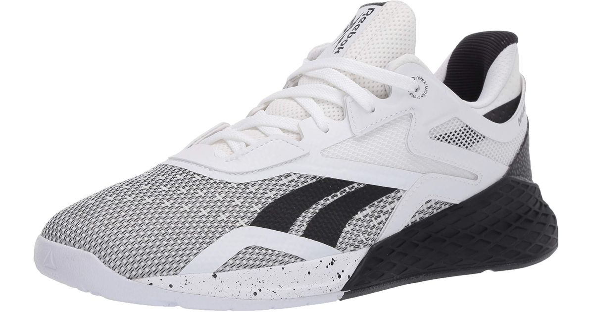 Reebok Nano X Cross Trainer Running Shoes in White/Black (White) for