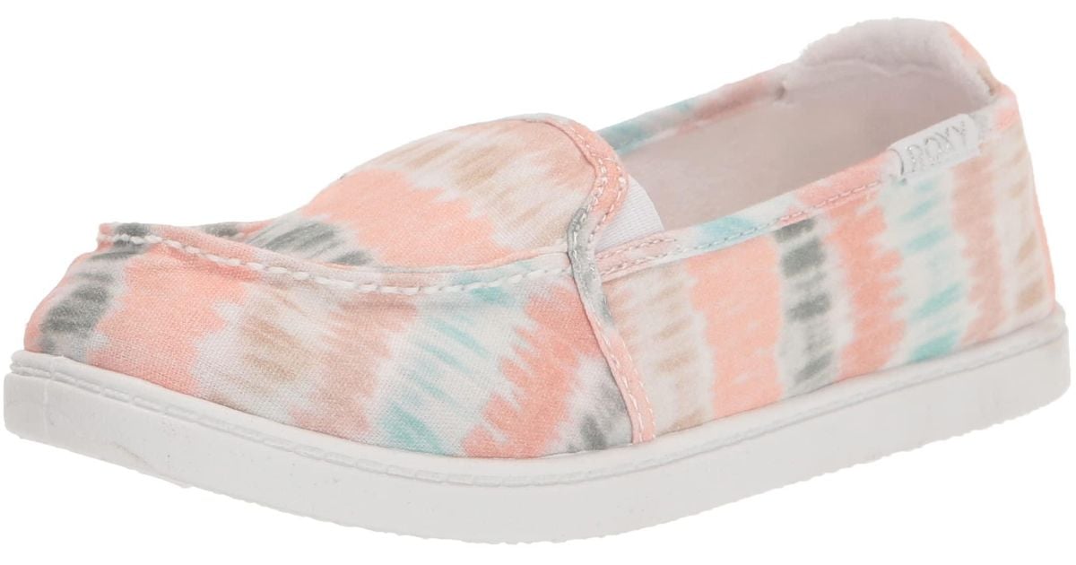 Roxy Canvas Minnow Slip On Sneaker Shoe Lyst