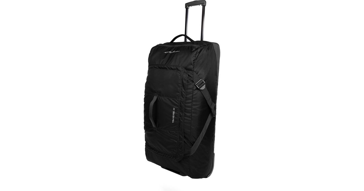 Eddie Bauer Traverse 32 Rolling Duffel Bagmade From Ripstop Polyester