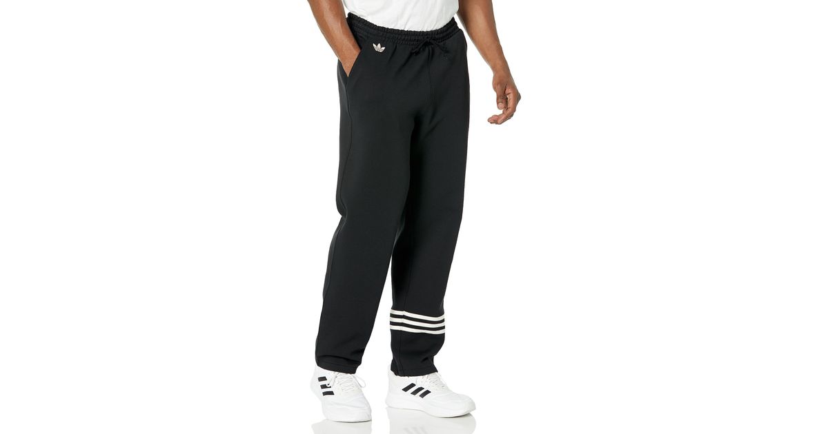 adidas Originals Adicolor Neuclassics Track Pants in Black for Men
