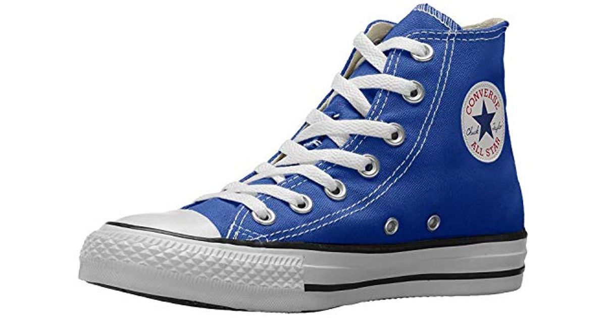 Converse Chuck Taylor All Star Seasonal Canvas High Top Sneaker, Hyper Royal,  10 Us /12 Us in Blue | Lyst