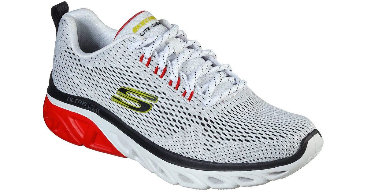 skechers glide step sport wave heat yellow