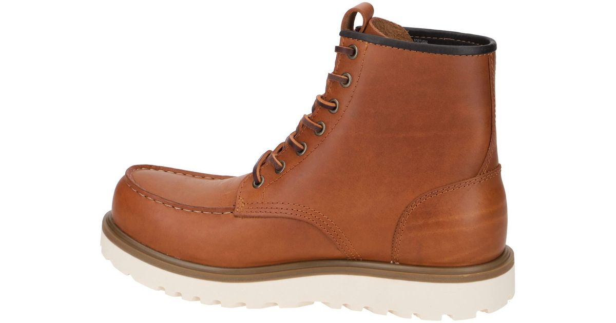 Ecco Staker Boots in Brown for Men | Lyst