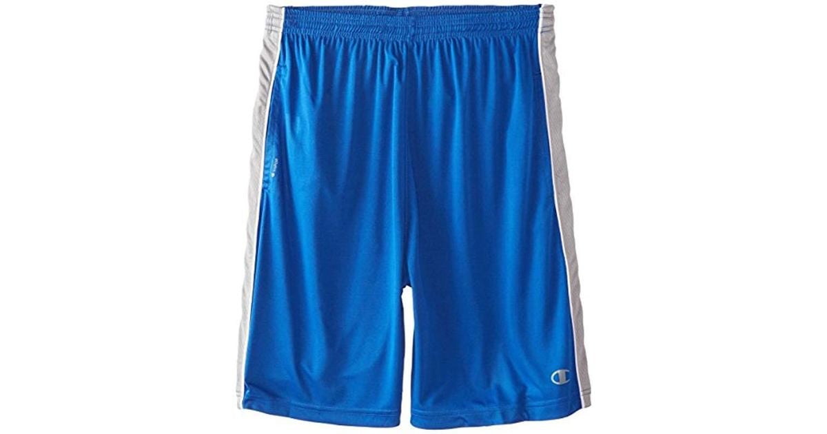 Champion Mens Big-Tall Powertrain Contrast Performance Shorts