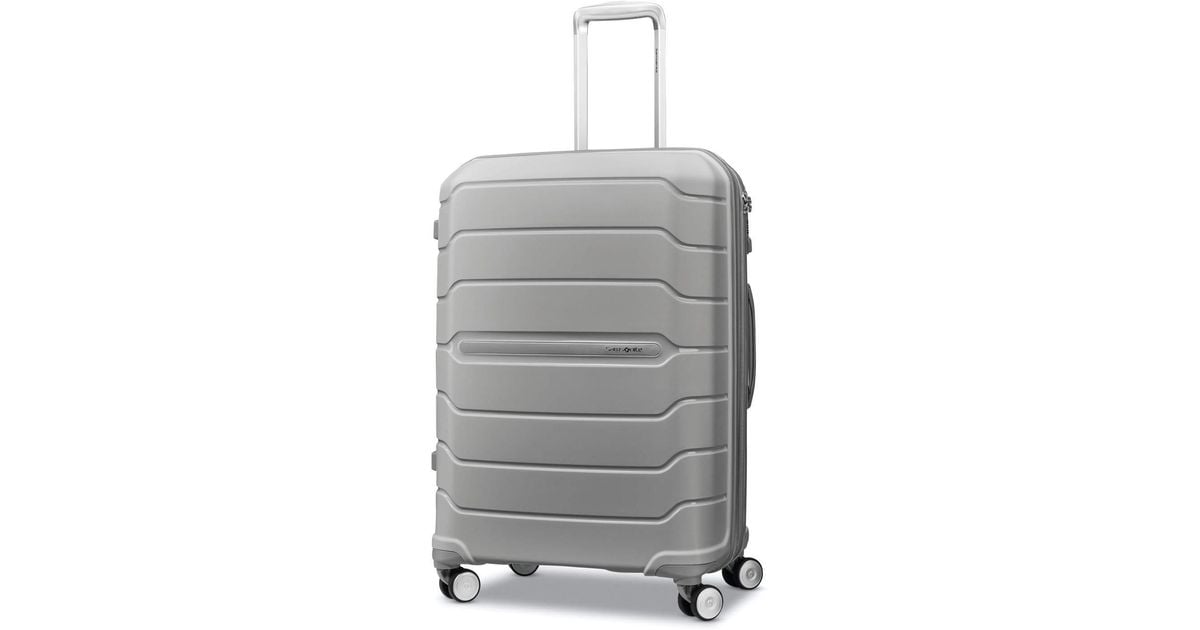 Samsonite Freeform Hardside Expandable Luggage in Light Grey (Grey