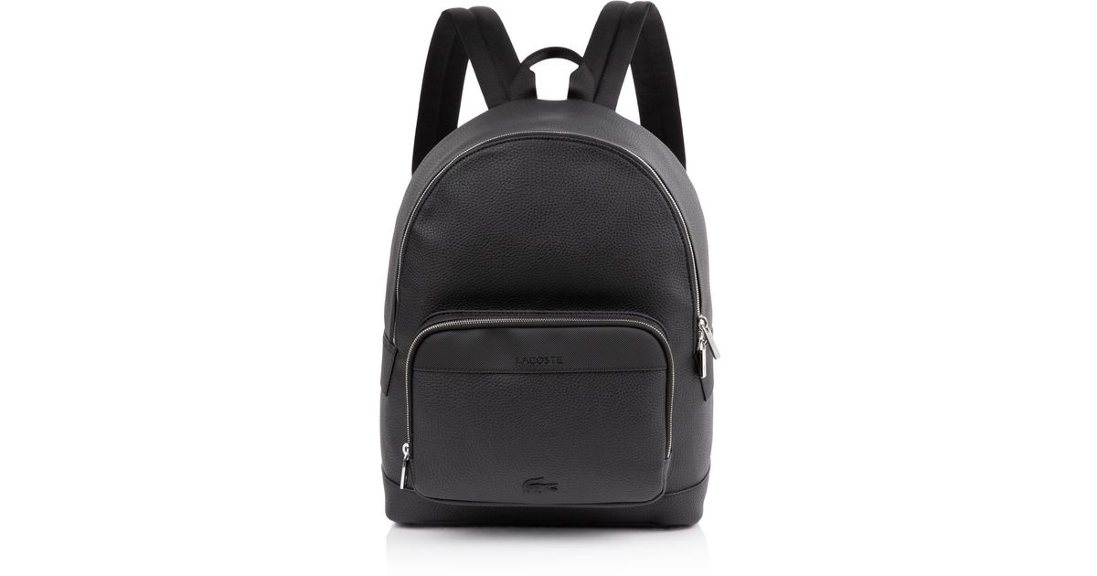 Lacoste Men's Blend Concept Backpack Core Black