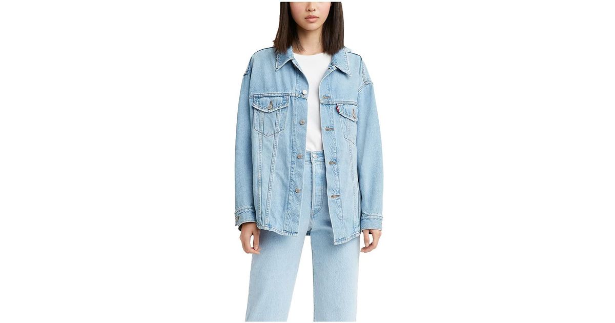 Denim Premium Shacket Trucker Jacket 
