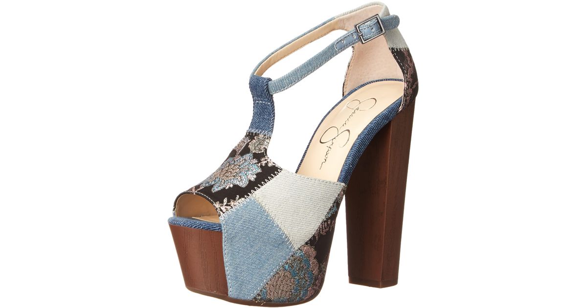 jessica simpson dany platform heels