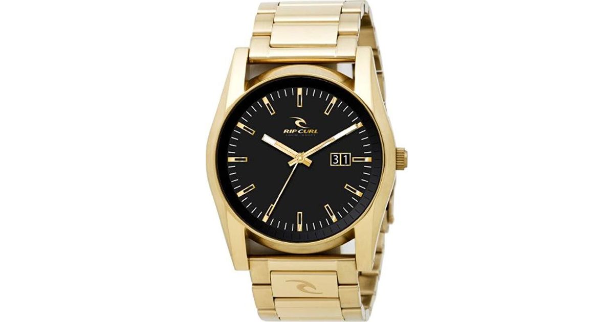 ripcurl gold watch
