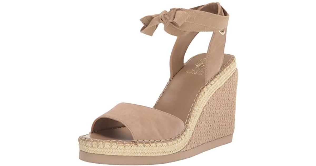 vince camuto alindra platform wedge espadrille