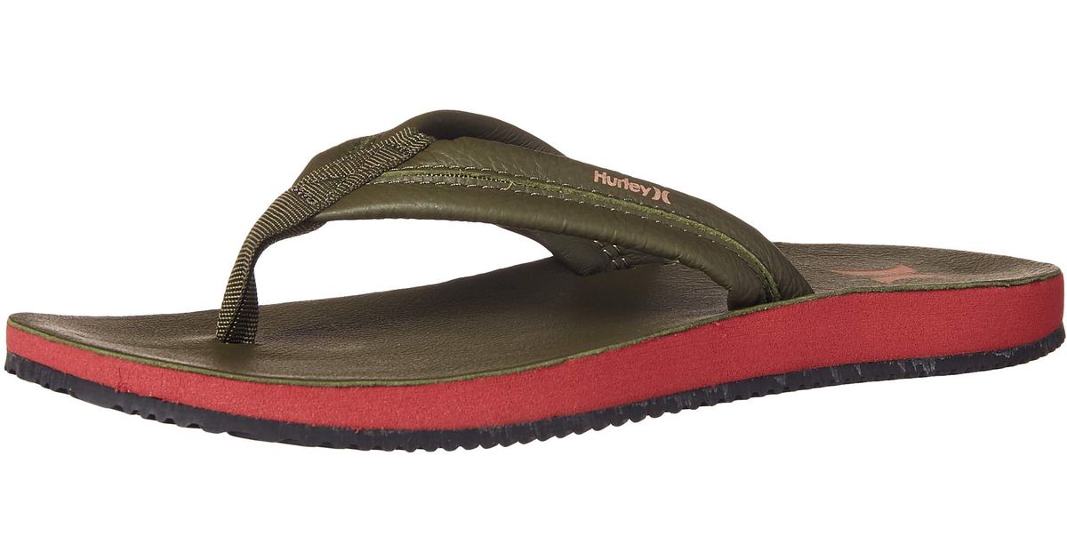 hurley flip flops amazon