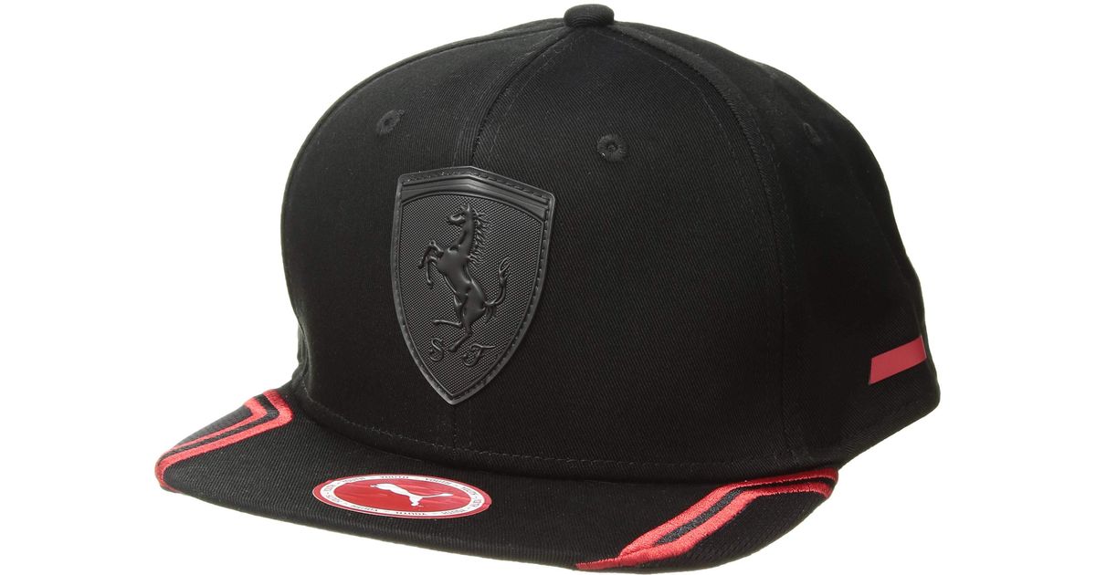 puma black ferrari cap