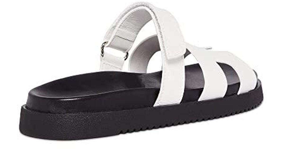 Steve Madden Mayven Flatform-Sandalen Für Damen - Bequeme Slide-Sandalen Mit Verstellbarem Klettverschluss