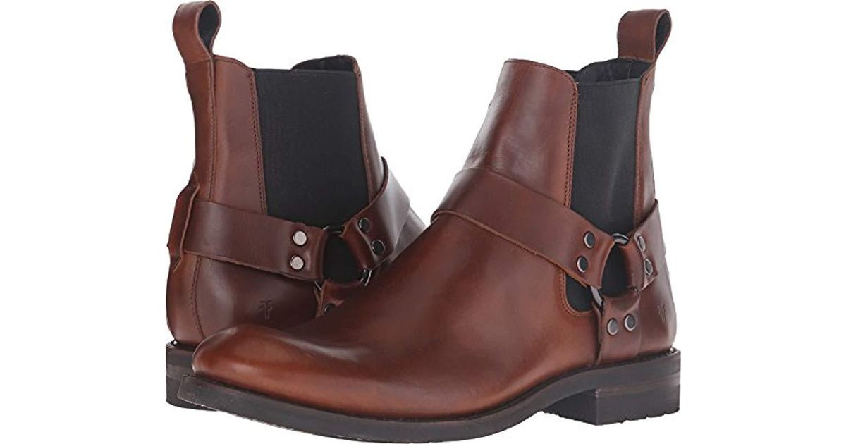 frye modern harness chelsea