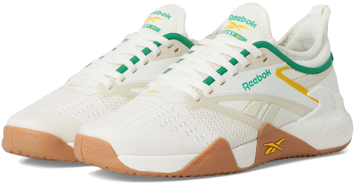 Reebok Nano Court S Tennis Shoes in White | Lyst