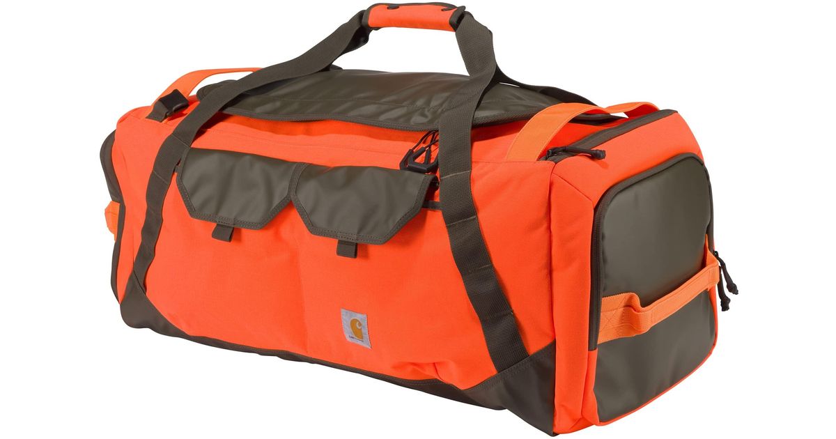 Carhartt Heavy Haul Utility Duffel Bag in Orange Lyst