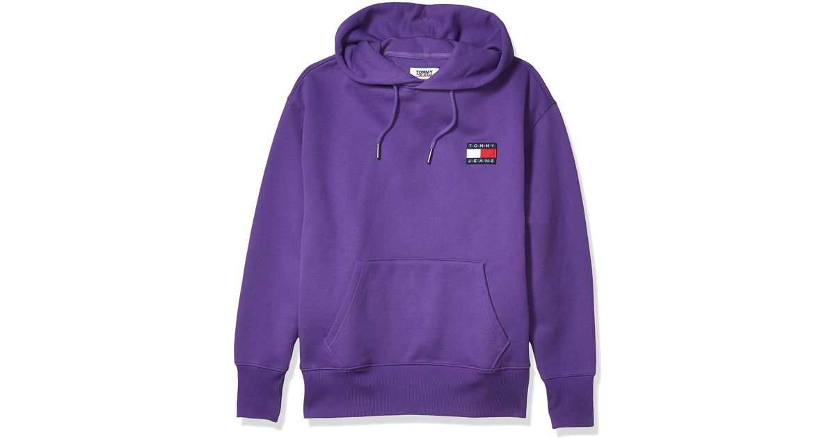 tommy jeans purple hoodie