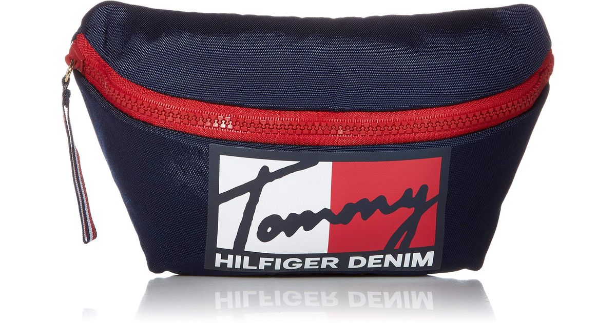 fanny pack tommy hilfiger red