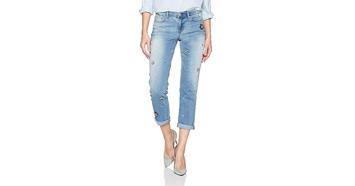 ladies relaxed skinny jeans