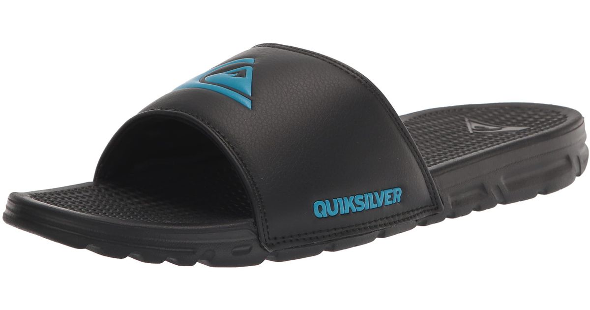 Quiksilver Slide Sandal in Black for Men Lyst