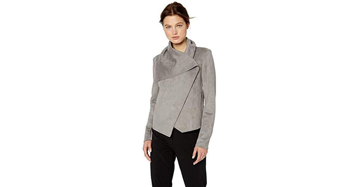 anne klein asymmetrical jacket
