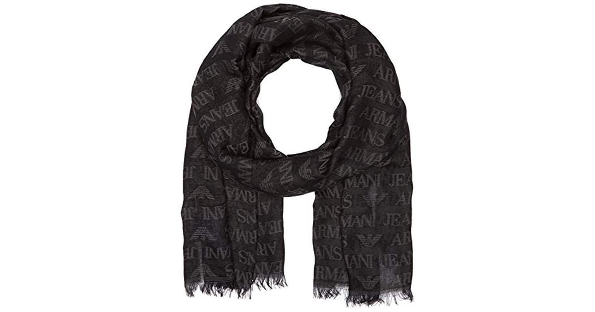 autentico dettagliare migliore qualità Armani Jeans 93450500020 Sciarpa Man in Black for Men - Lyst autentico dettagliare migliore qualità Armani Jeans 93450500020 Sciarpa Man in Black for Men - Lyst