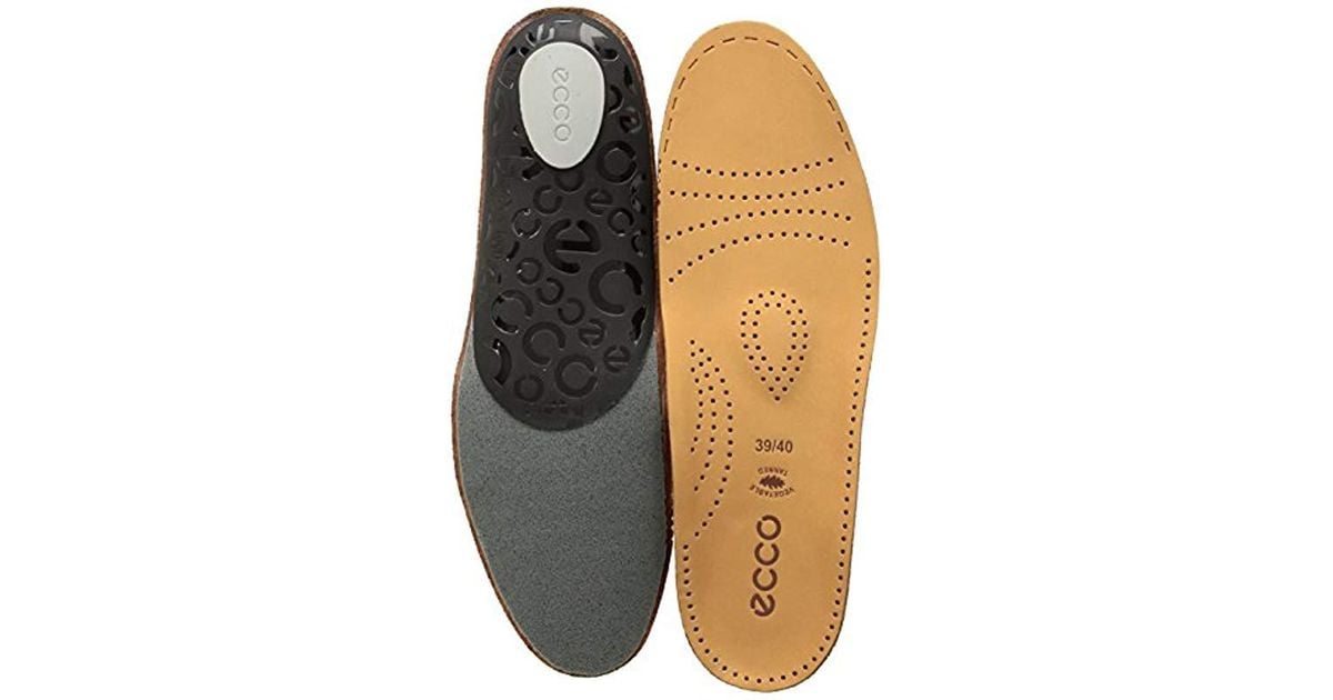 Ecco Leather Support Everyday Insole - Lyst