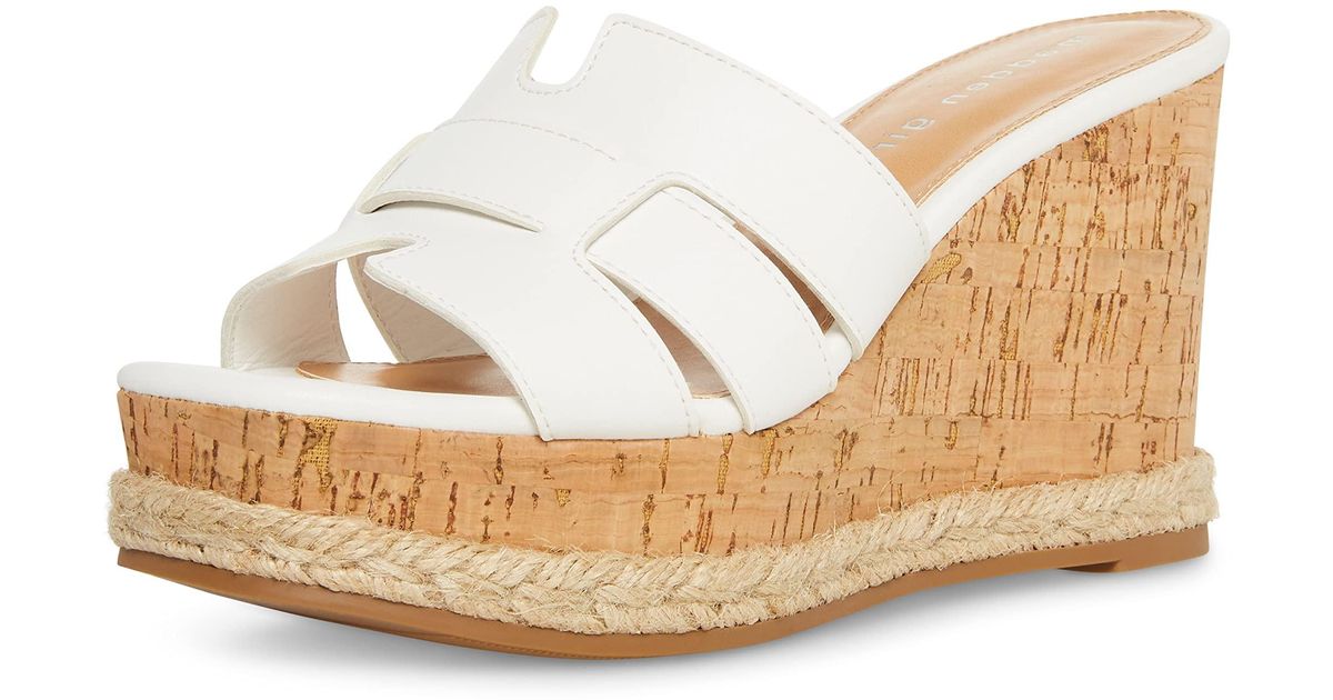 Madden Girl Martina Wedge Sandal in Metallic Lyst