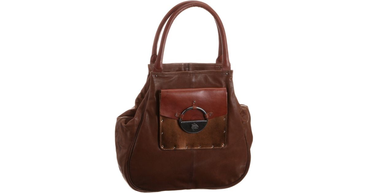 DIESEL "cuir De Sac" L'etoile X00881ps618h3860 Shoulder Bag,brownie/toffee,one  Size | Lyst