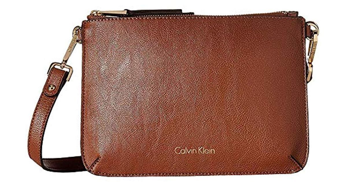 calvin klein pebble crossbody