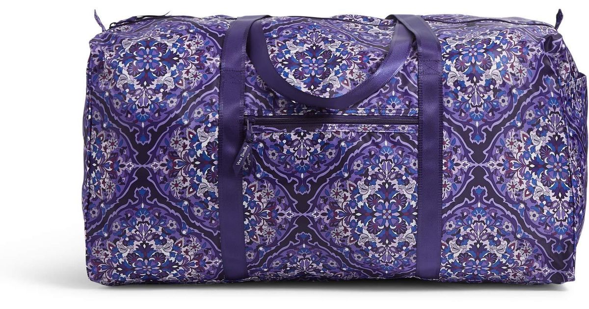 Vera Bradley Packable Xl Duffel Travel Bag in Blue Lyst