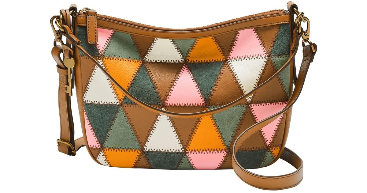 Fossil Jolie Ecoleather Crossbody Purse Handbag Lyst