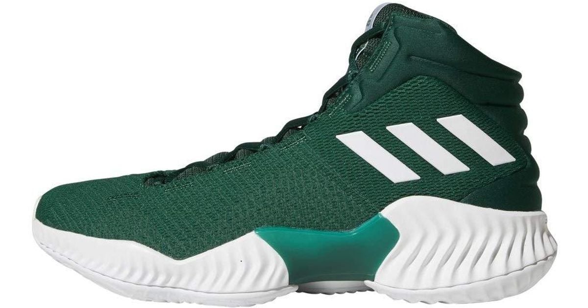 adidas Originals Pro Bounce 2018 Basketball Shoe in Dark Green/Dark  Green/Dark Green (Green) for Men | Lyst