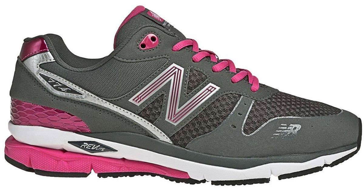 New Balance 774 V2 Running Shoe in Grey/Pink (Gray) for Men | Lyst
