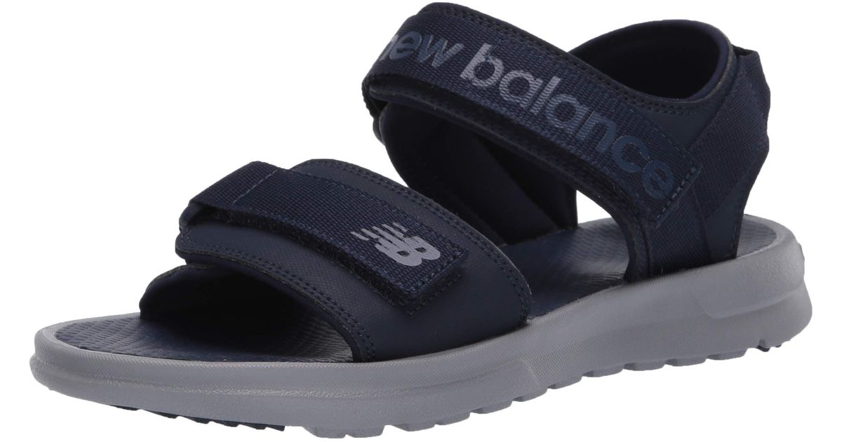 New Balance Rubber 250 V1 Adjustable Sandal in Blue for Men Lyst