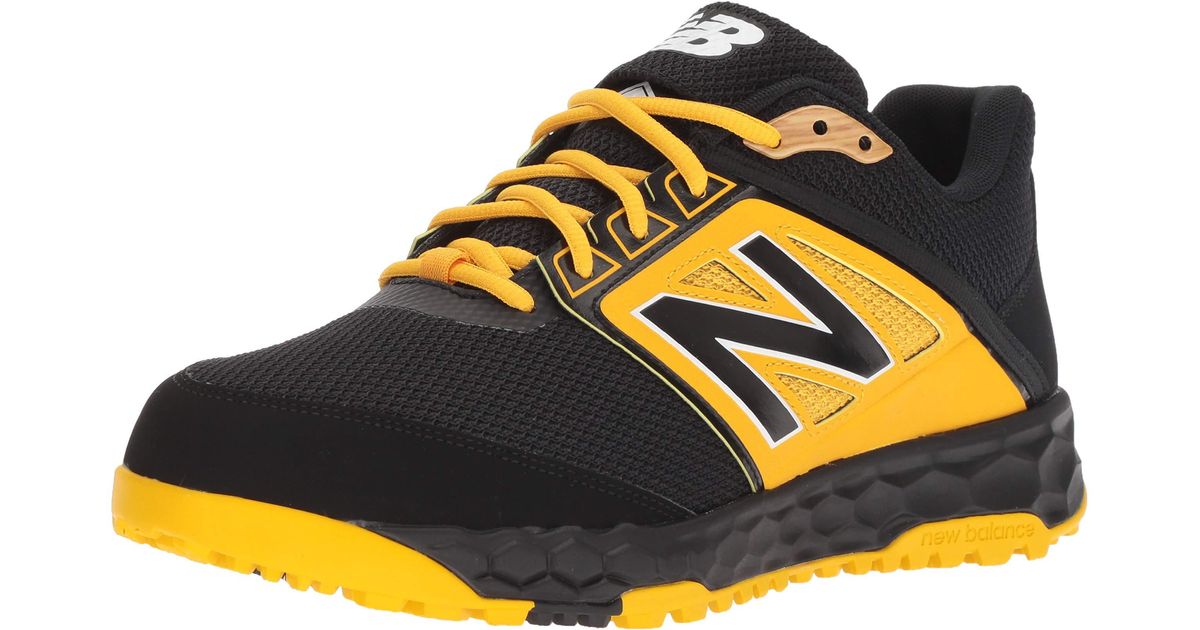 New Balance 3000 V4 Turf Baseball Shoe in Yellow for Men | Lyst
