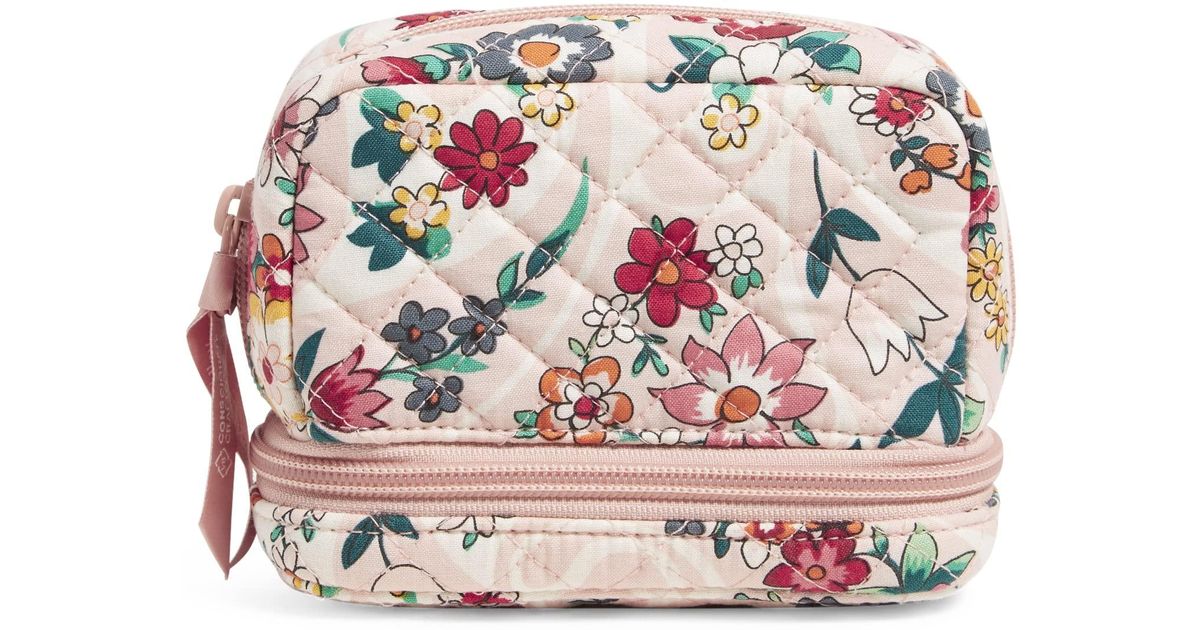 Vera Bradley Cotton Deluxe Travel Pill Organizer Lyst