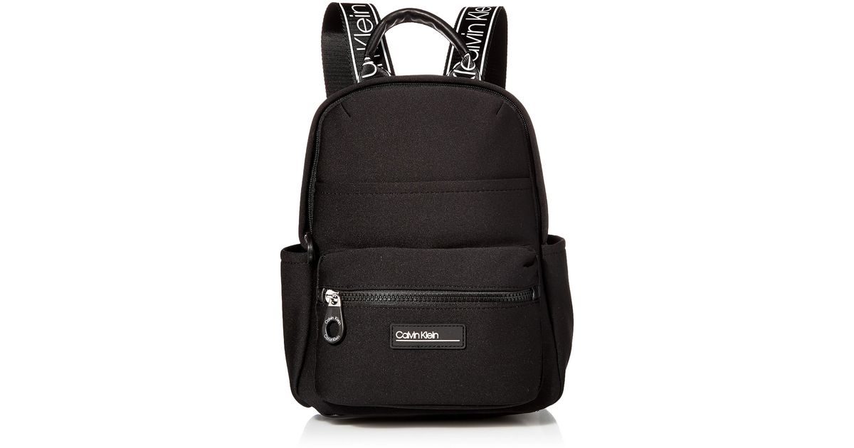 calvin klein vanessa neoprene backpack