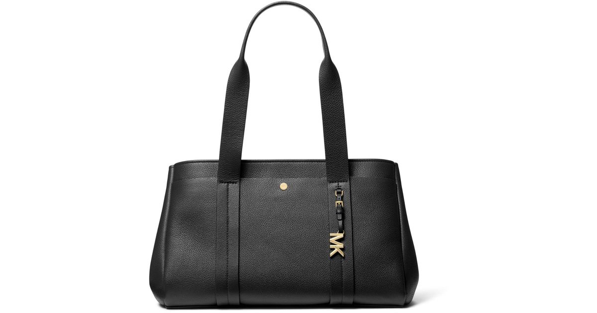 トートバッグ MICHAEL MICHAEL KORS LARGE ROMEE TOTE BAG Romee Large Signature Logo and Leather Tote Bag | Michael