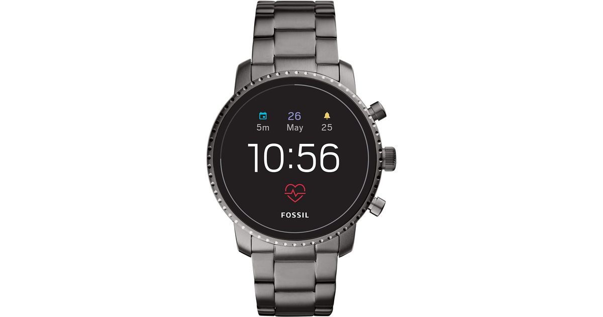 fossil touch screen smart watch