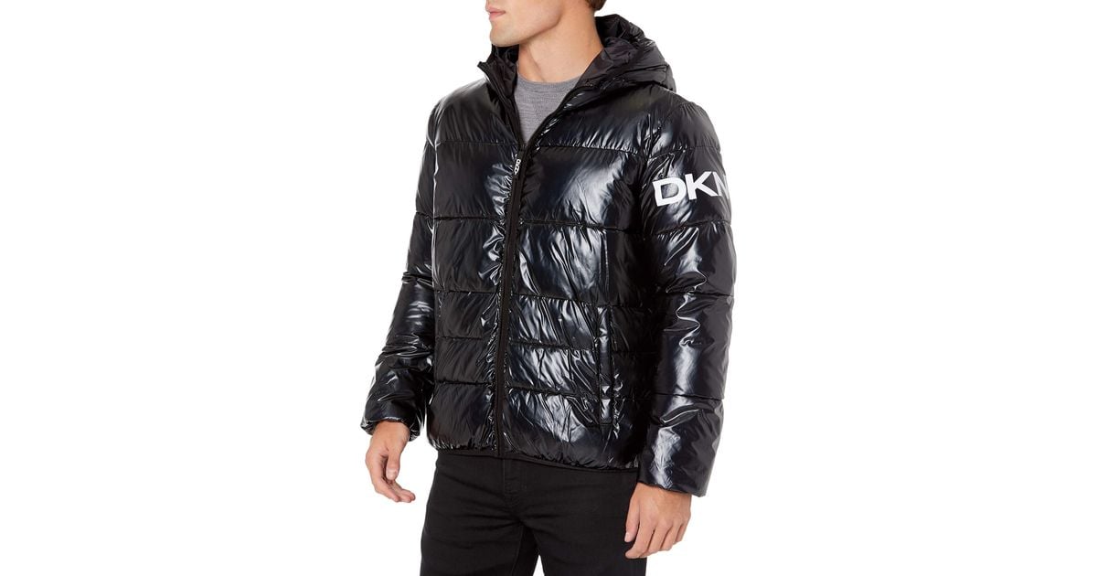 dkny water resistant coat
