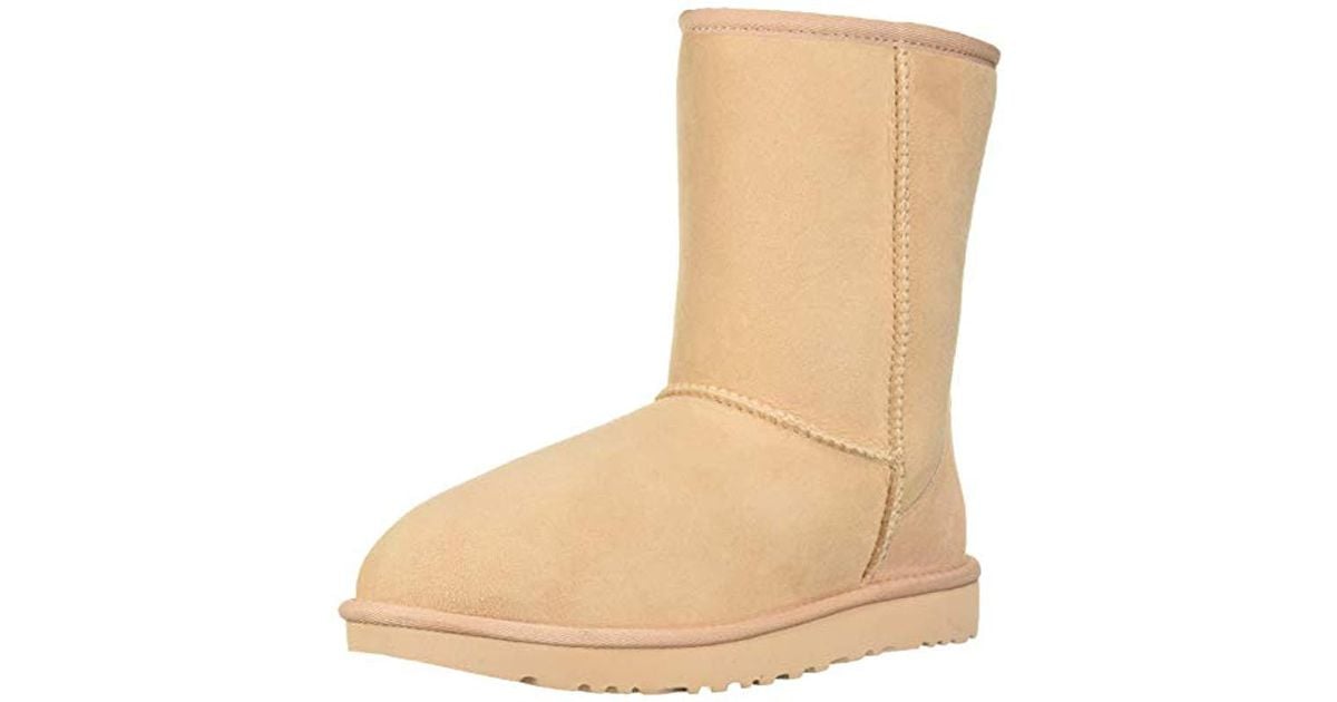 ugg classic short amberlight