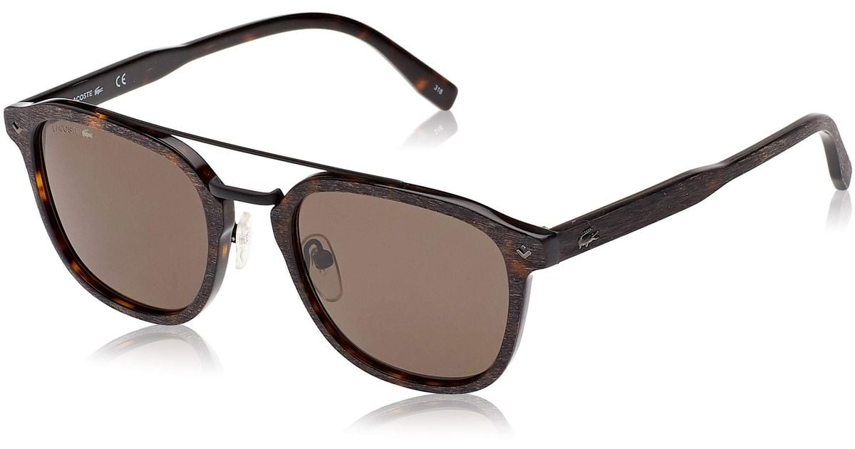 Lacoste Synthetic L903s Shield Sunglasses in Gray Save 70 Lyst