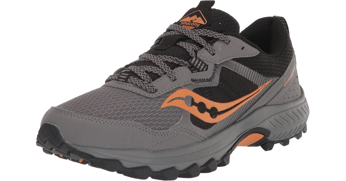 Saucony Excursion Tr16 Trail Running Shoe in Black for Men | Lyst