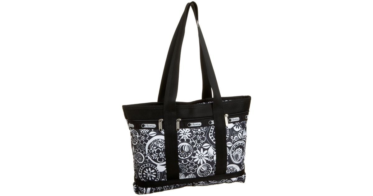 LeSportsac Small Travel Tote,delight,one Size in Black Lyst